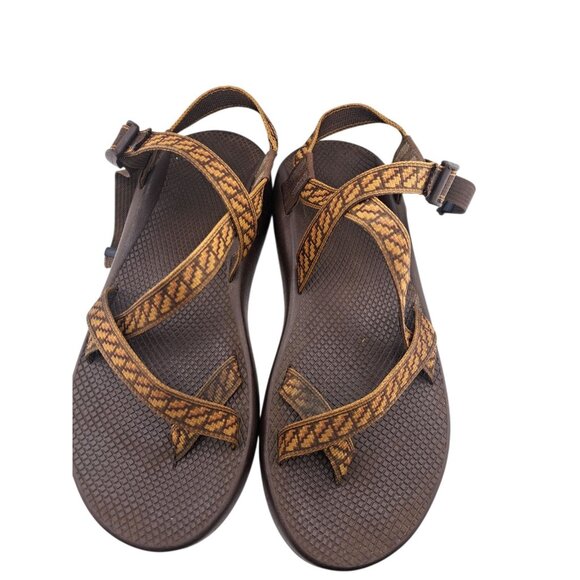 Chaco-Style Z/Cloud Sport Sandals Brown Adjustable Webbing Straps Womens 13M - Picture 1 of 4
